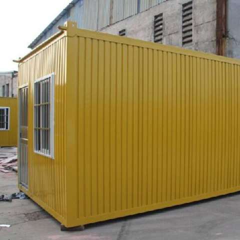 Malta fabricated lithuania prefab flat pack house on wheels container office